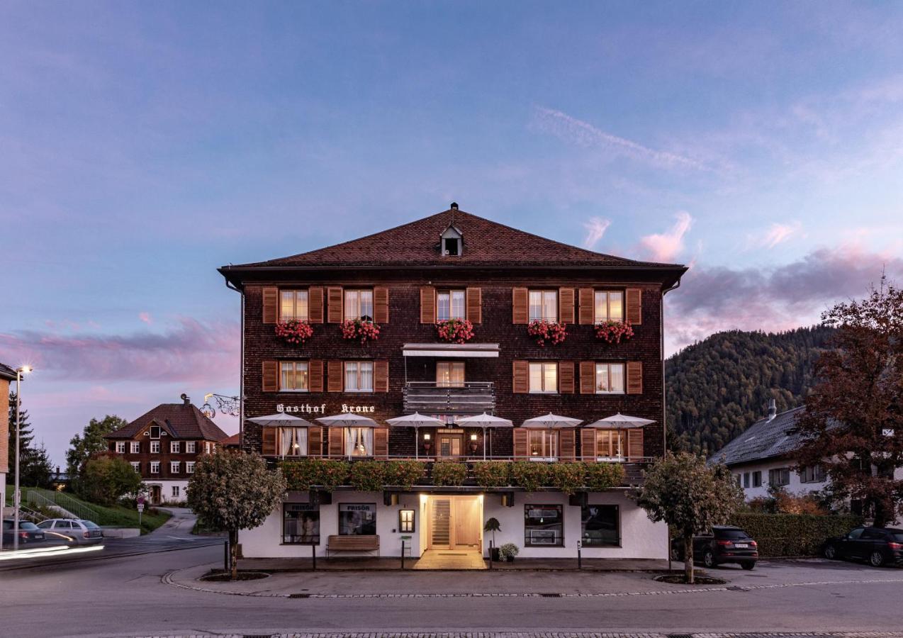Hotel Gasthof Krone Hittisau Dış mekan fotoğraf